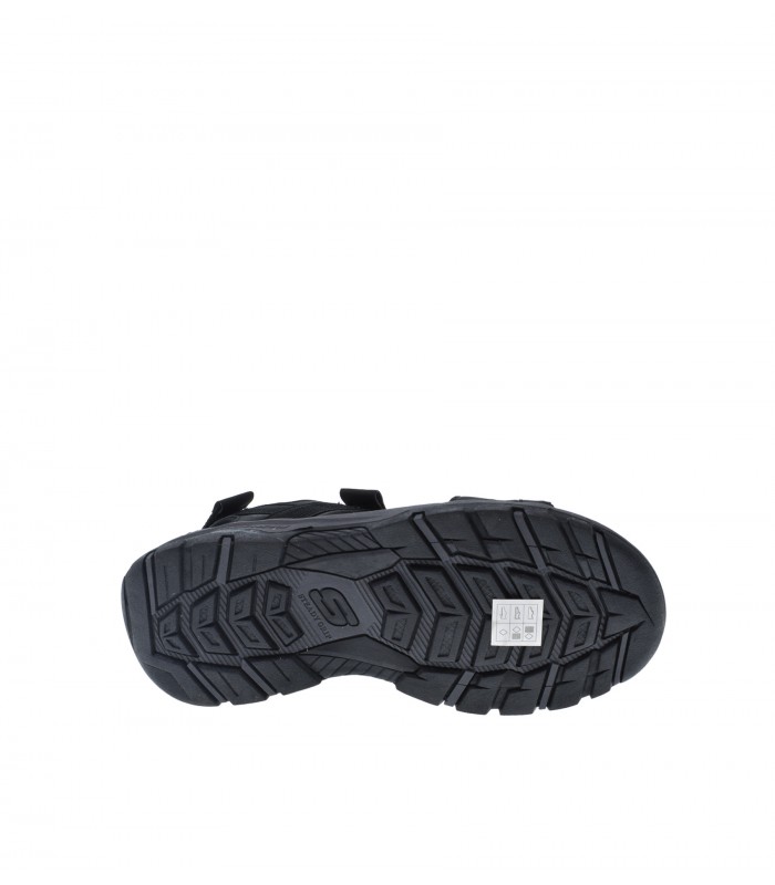 SANDALIA HOMBRE SKECHERS NEGRO