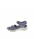 SANDALIA PLANA SKECHERS GRIS