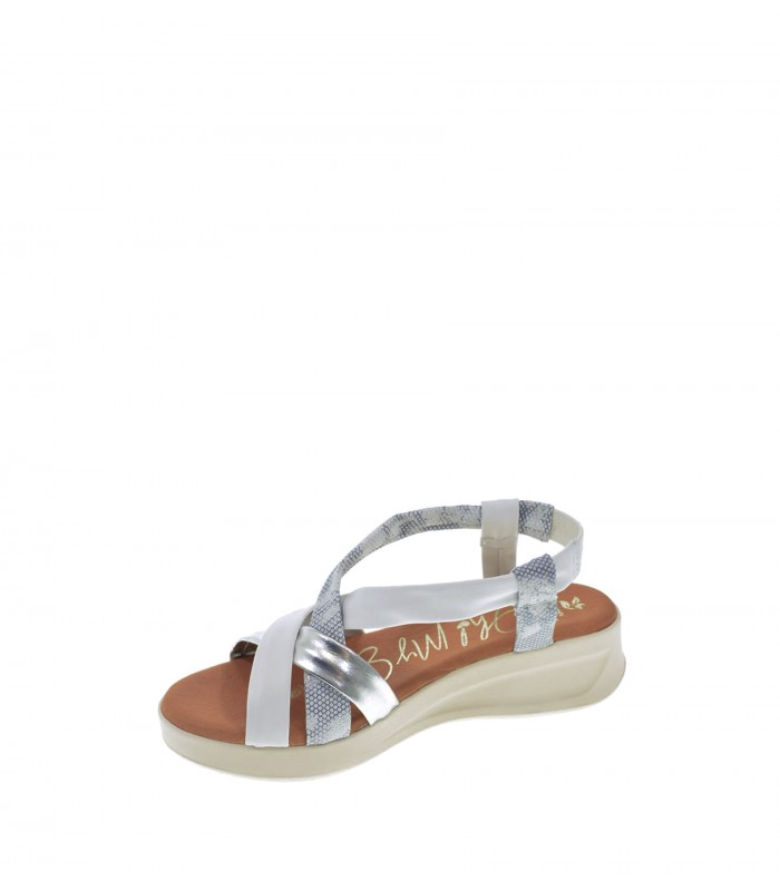 SANDALIA CUÑA OH! MY SANDALS BLANCO