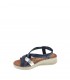 SANDALIA CUÑA OH! MY SANDALS MARINO