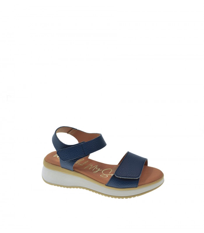 SANDALIA CUÑA OH! MY SANDALS MARINO