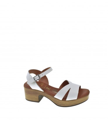 SANDALIA TACON OH! MY SANDALS BLANCO