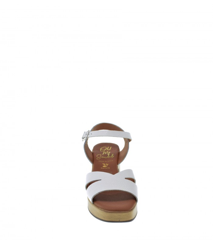 SANDALIA TACON OH! MY SANDALS BLANCO