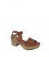 SANDALIA TACON OH! MY SANDALS MARRON