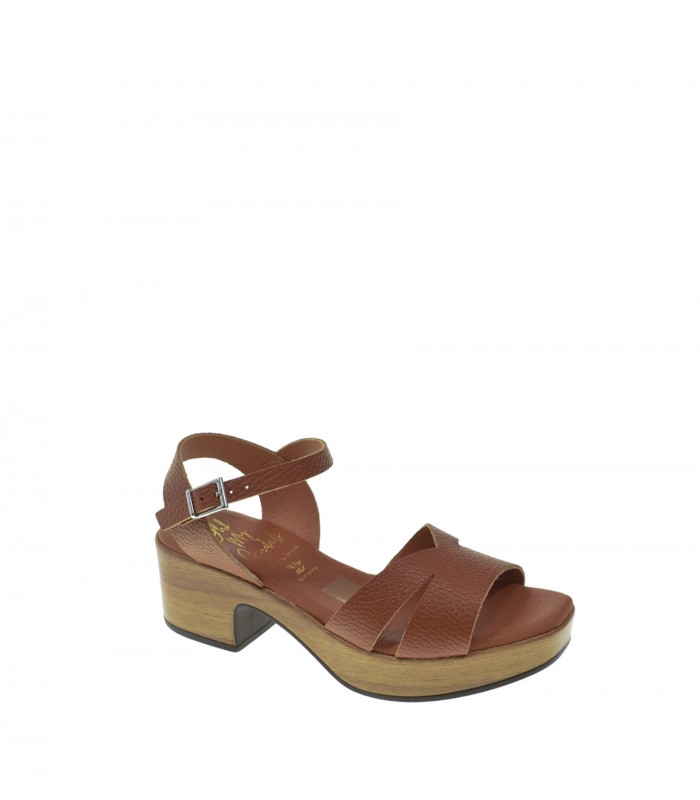 SANDALIA TACON OH! MY SANDALS MARRON