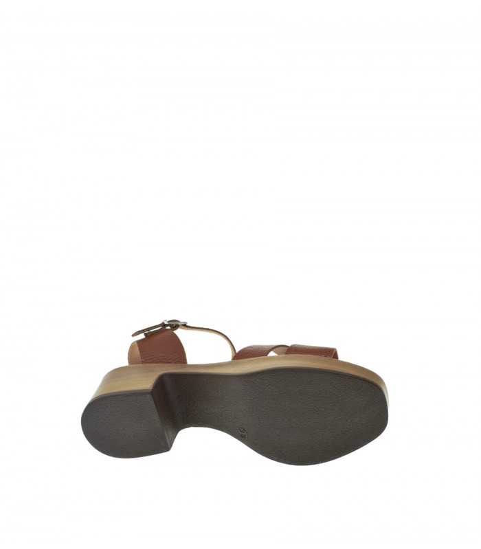 SANDALIA TACON OH! MY SANDALS MARRON