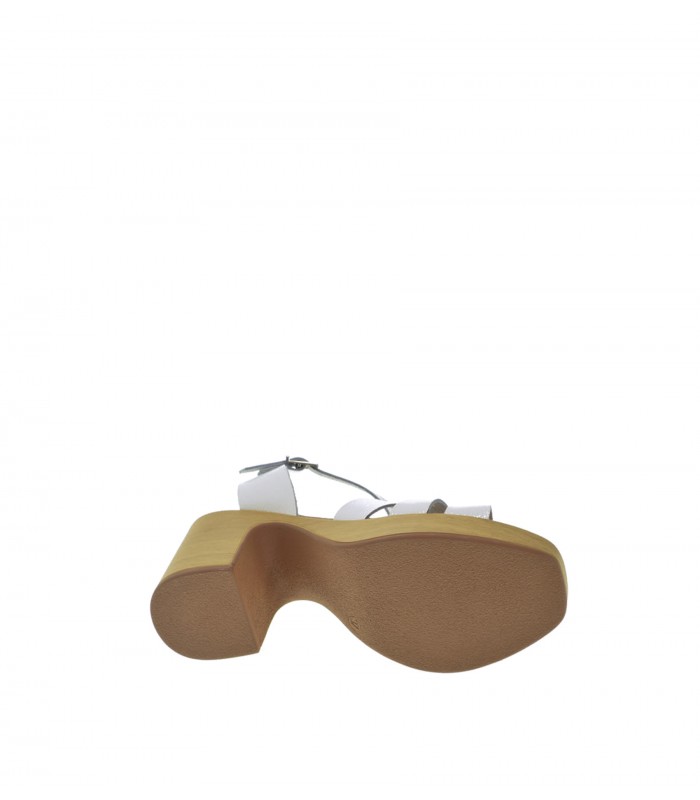 SANDALIA TACON OH! MY SANDALS BLANCO