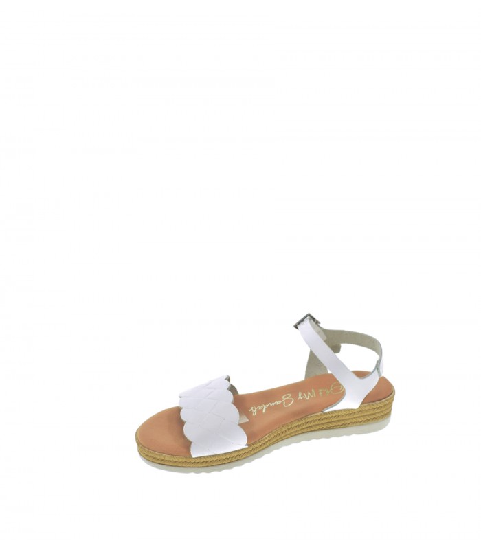 SANDALIA NIÑA OH! MY SANDALS BLANCO