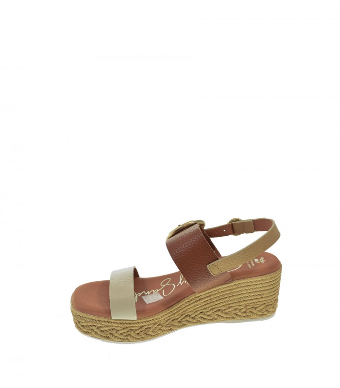 SANDALIA CUÑA OH! MY SANDALS CAMEL