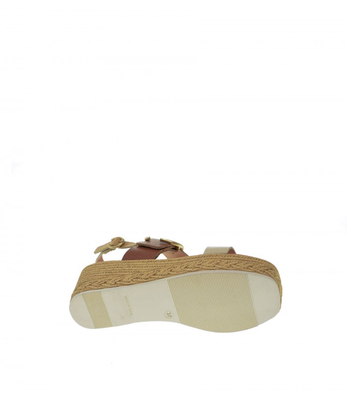 SANDALIA CUÑA OH! MY SANDALS CAMEL