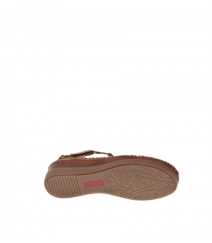 SANDALIA CUÑA PIKOLINOS MARRON
