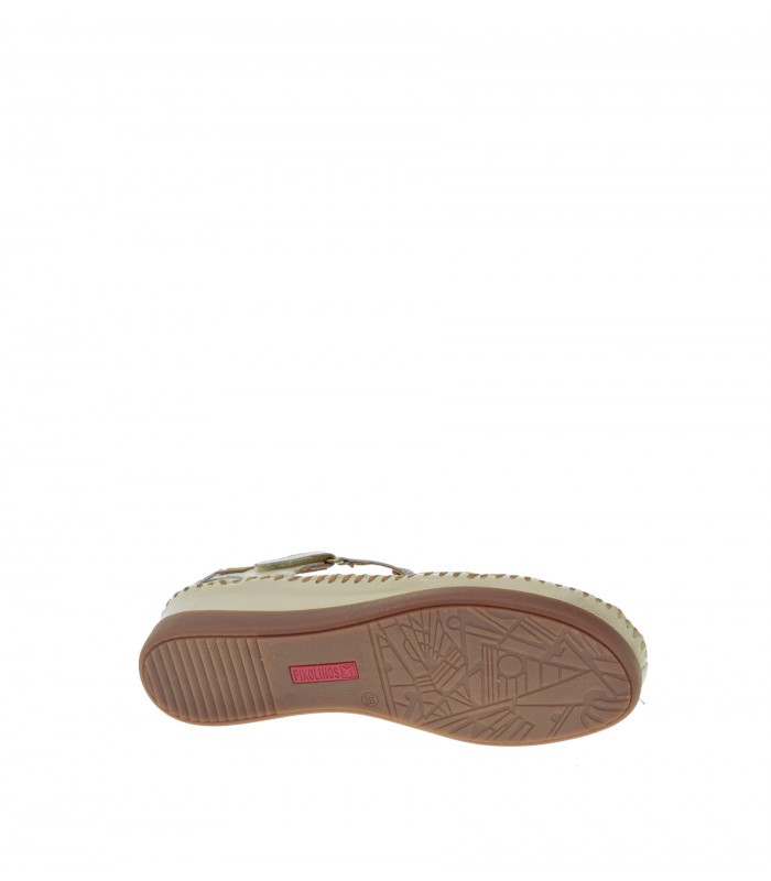 SANDALIA CUÑA PIKOLINOS BEIGE