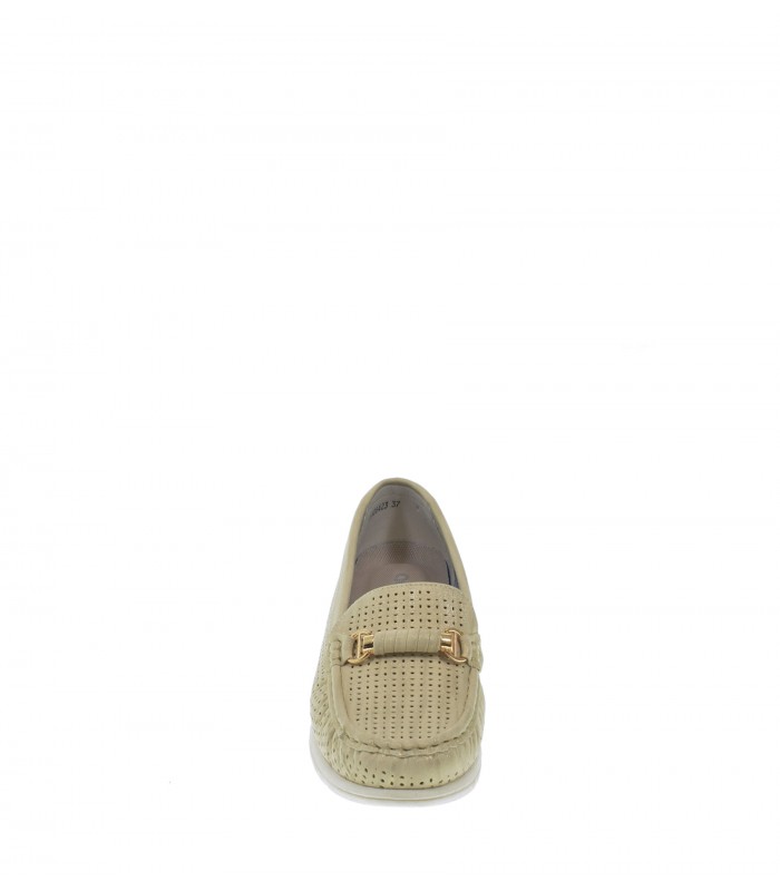 MOCASIN MUJER AMARPIES BEIGE