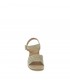 SANDALIA CUÑA AMARPIES BEIGE