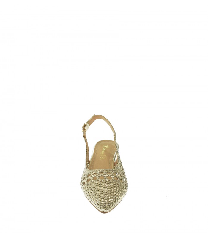 ZAPATO TACON DAVINIA ORO
