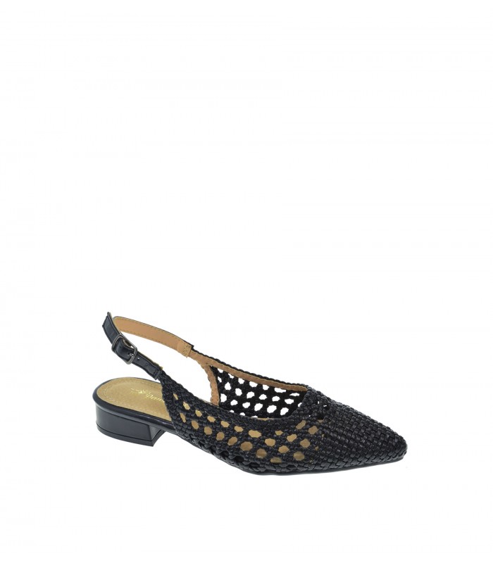 ZAPATO TACON DAVINIA NEGRO