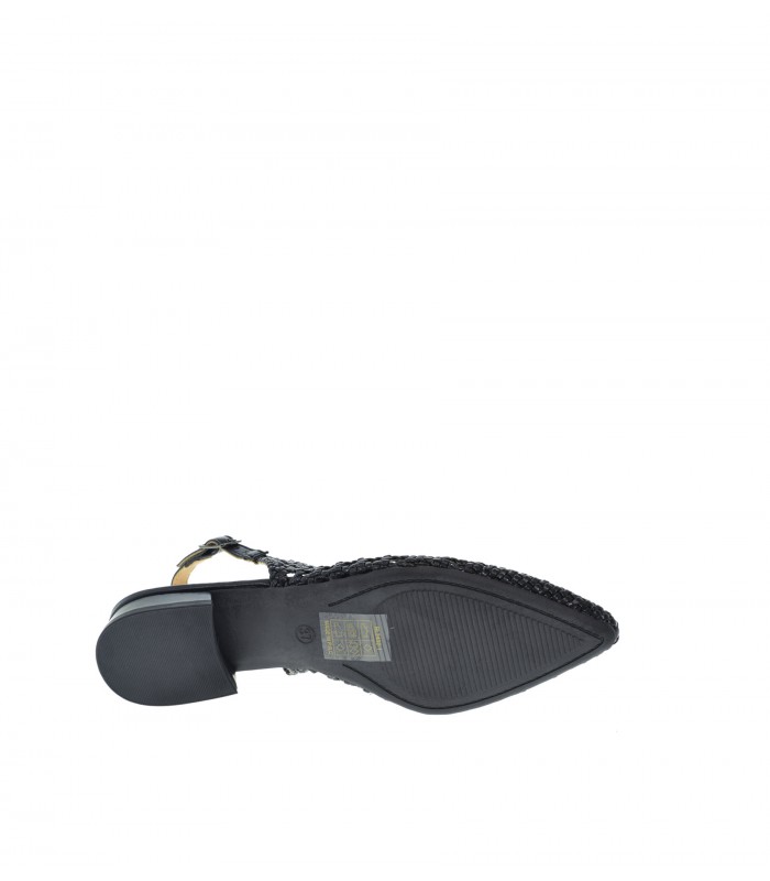 ZAPATO TACON DAVINIA NEGRO