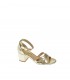 ZAPATO FIESTA FOXY UP ORO