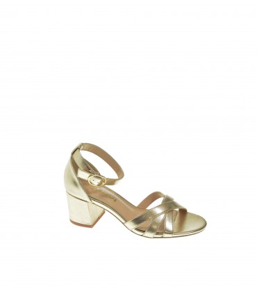 ZAPATO FIESTA FOXY UP ORO