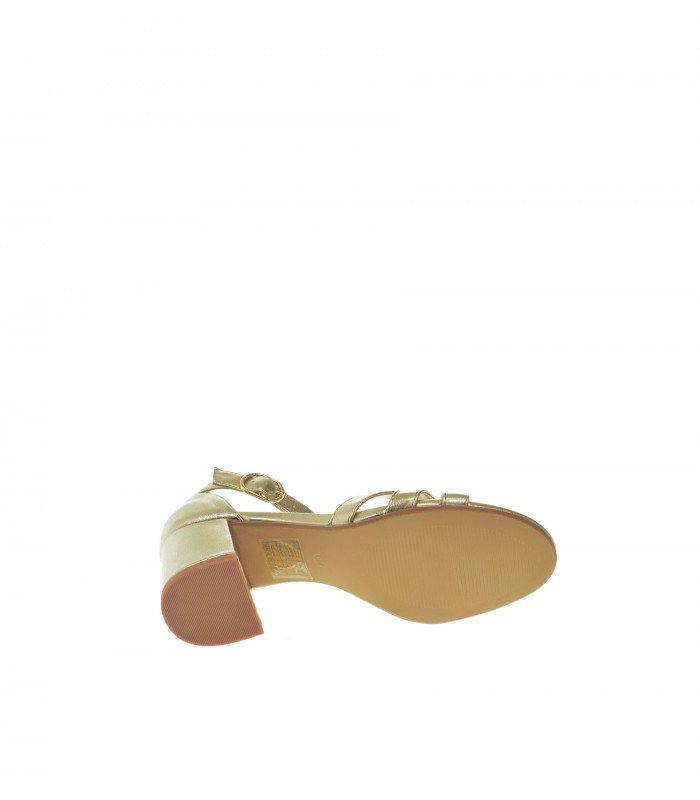 ZAPATO FIESTA FOXY UP ORO