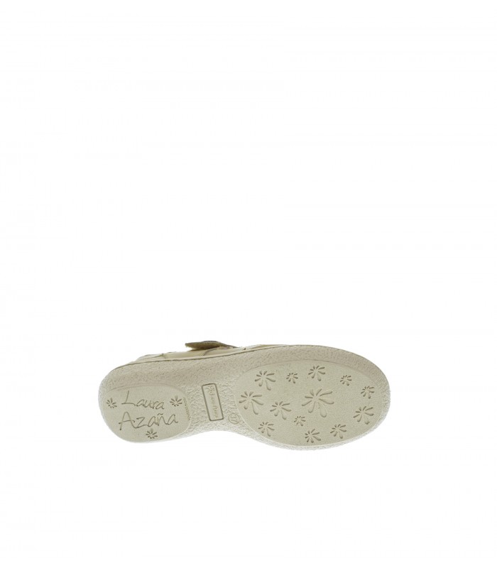 ZAPATO PLANO LAURA AZANA BEIGE