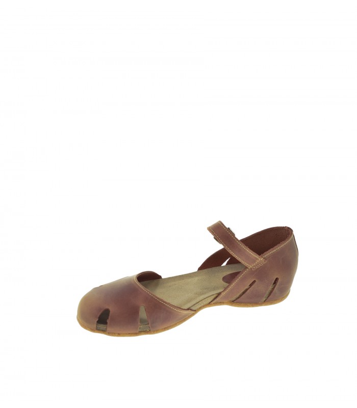 SANDALIA PLANA INTER-BIOS MARRON
