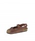 SANDALIA PLANA INTER-BIOS MARRON