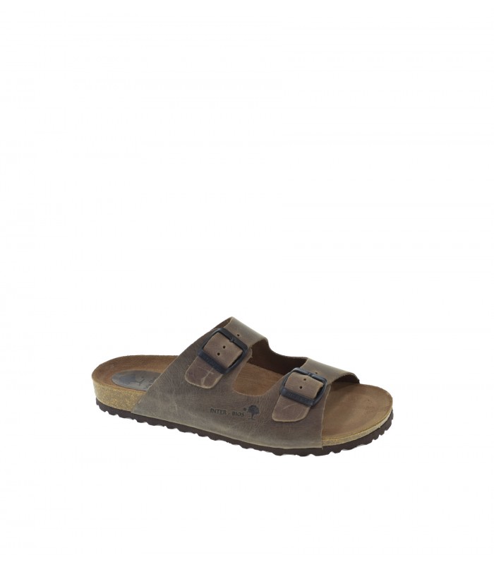 SANDALIA PLANA INTER-BIOS MARRON