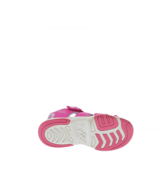 SANDALIA NIÑA GARVALIN FUCSIA