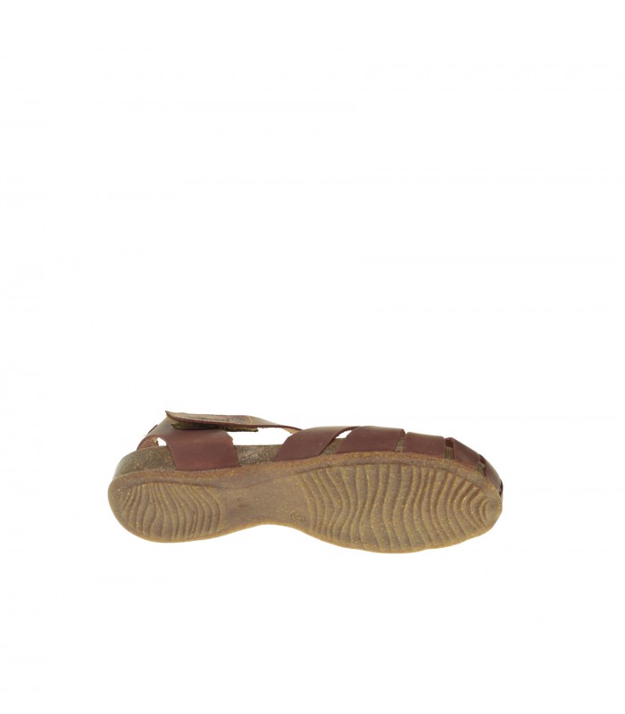 SANDALIA PLANA INTER-BIOS MARRON