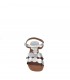 ZAPATO FIESTA Clakers PLATA
