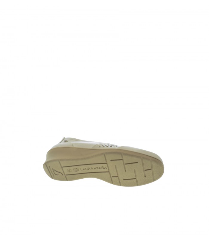 ZAPATO CUÑA LAURA AZANA HIELO