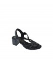 SANDALIA TACON DUENDY NEGRO