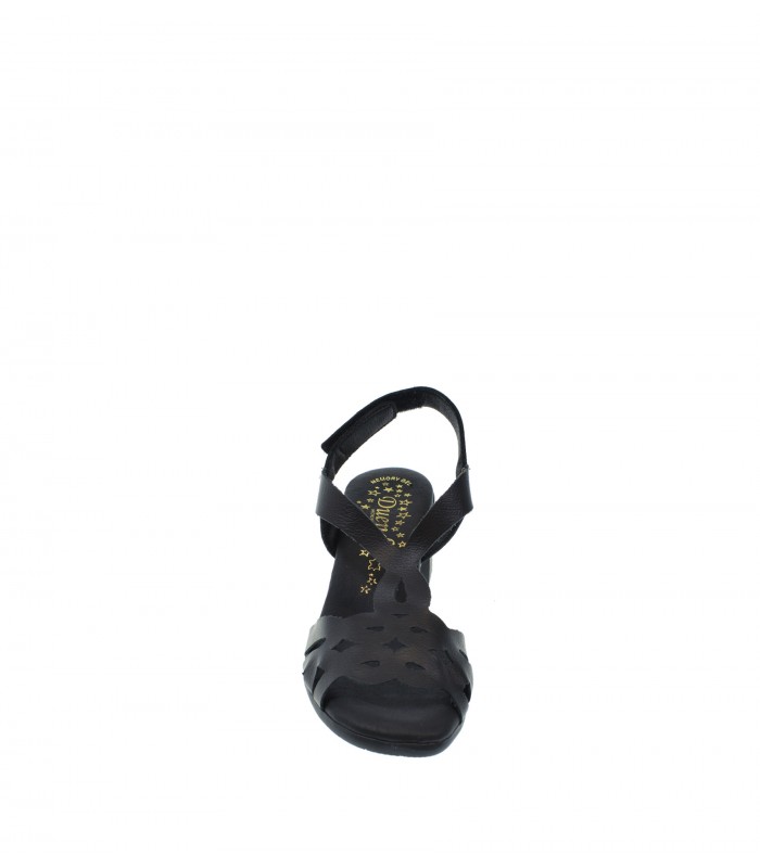 SANDALIA TACON DUENDY NEGRO