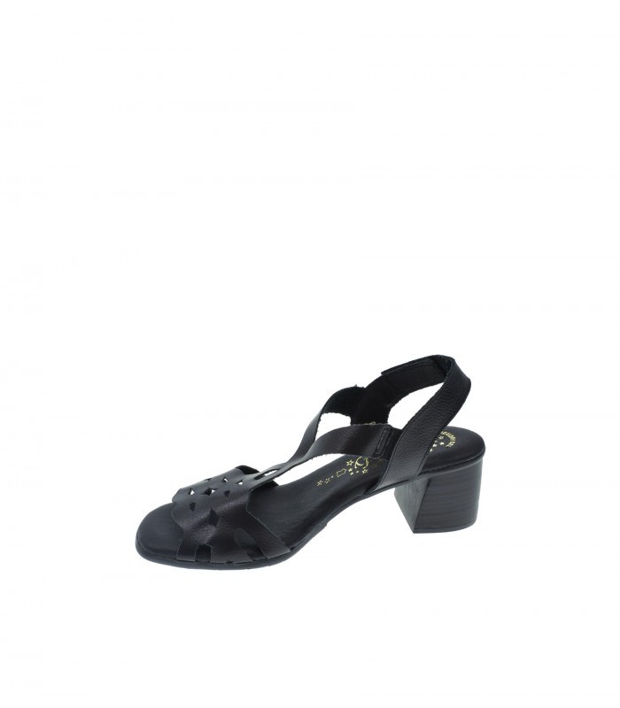 SANDALIA TACON DUENDY NEGRO