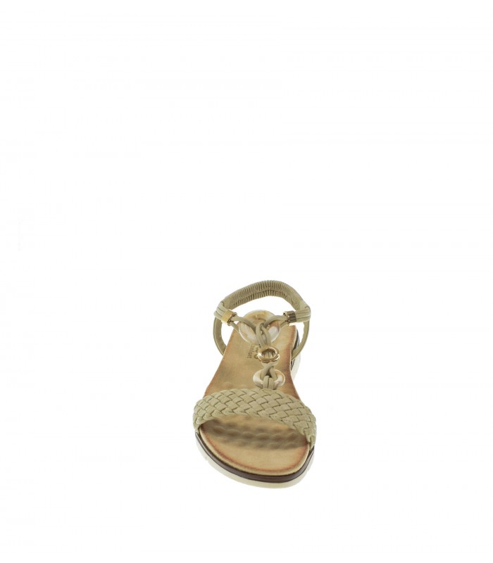 SANDALIA PLANA AMARPIES BEIGE