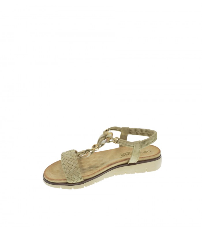 SANDALIA PLANA AMARPIES BEIGE