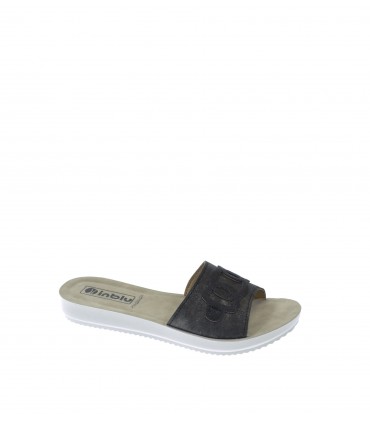 SANDALIA PLANA INBLU NEGRO