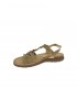 SANDALIA PLANA FOXY UP BRONCE