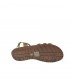 SANDALIA PLANA FOXY UP BRONCE
