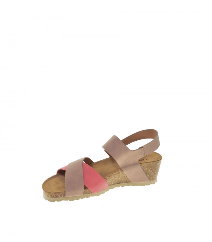 SANDALIA CUÑA ARMONY CORAL