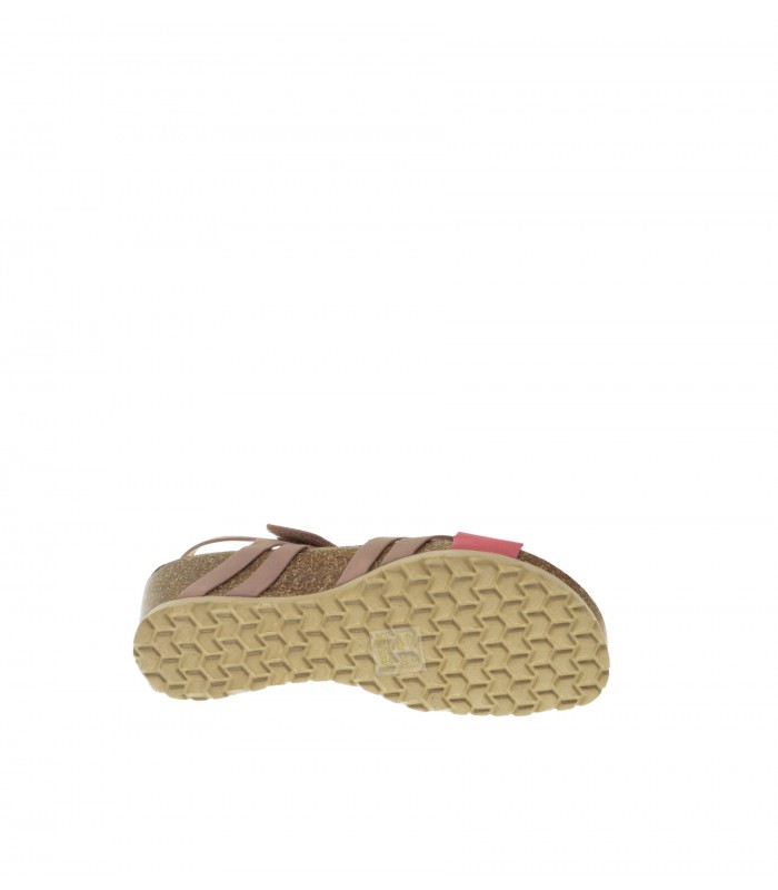 SANDALIA CUÑA ARMONY CORAL