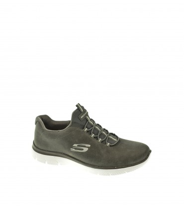 DEPORTIVO MUJER SKECHERS GRIS