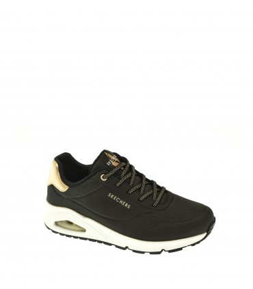 DEPORTIVO MUJER SKECHERS NEGRO