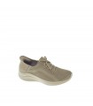 DEPORTIVO MUJER SKECHERS TAUPE