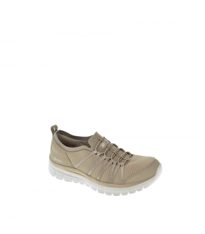 DEPORTIVO MUJER SKECHERS TAUPE
