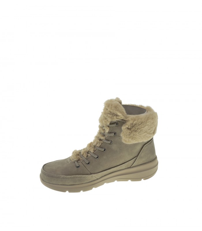 BOTIN MUJER SKECHERS TAUPE
