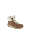 BOTIN MUJER SKECHERS MARRON