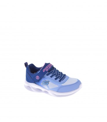 DEPORTIVO NIÑA SKECHERS AZUL