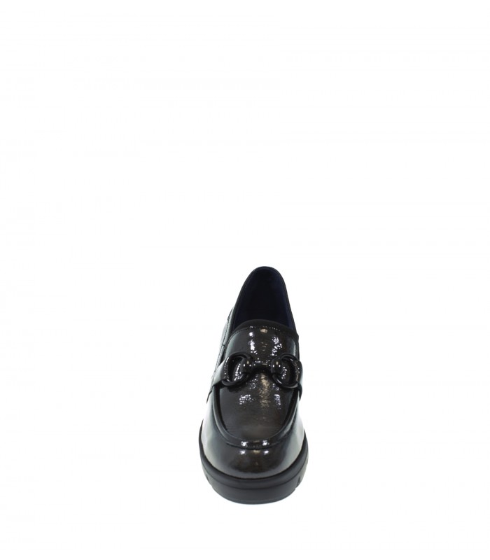 ZAPATO TACON FLUCHOS NEGRO